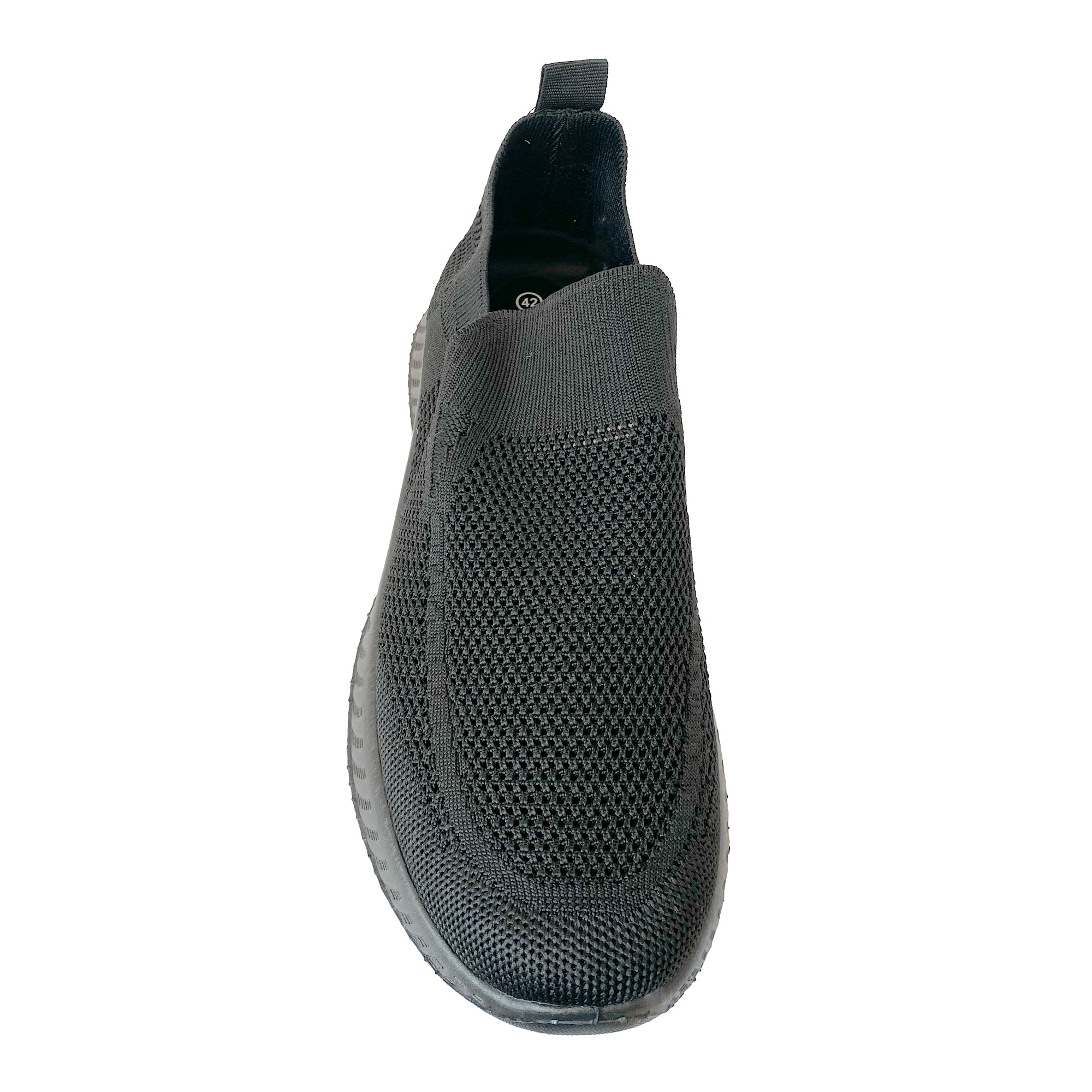 Ανδρικά πάνινα παπούτσια Slip-on Μαύρο ANSIN