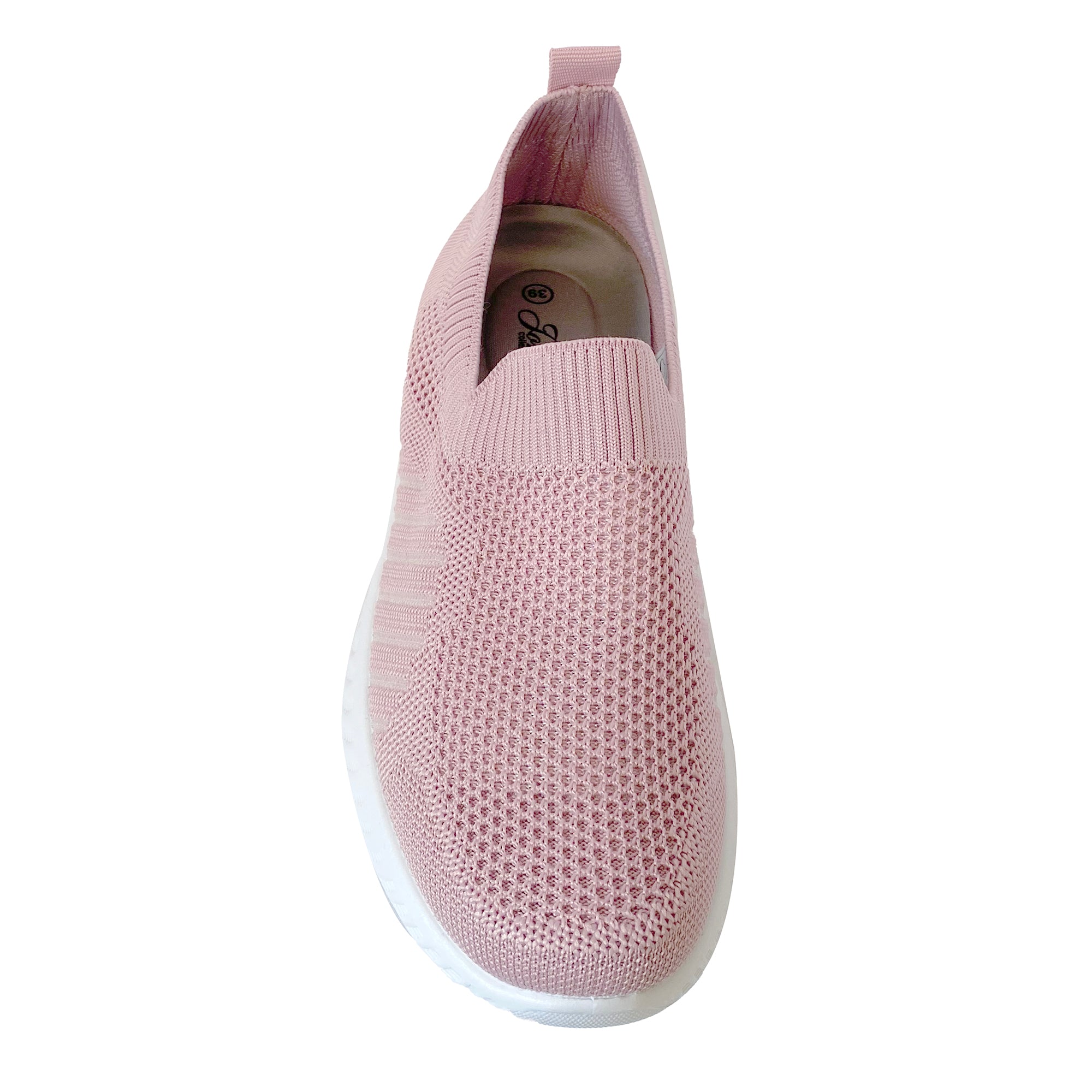 Γυναικεία πάνινα παπούτσια slip-on Ροζ ANSIN