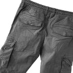 Ανδρικά παντελόνια cargo με λάστιχο Γκρι ANSIN