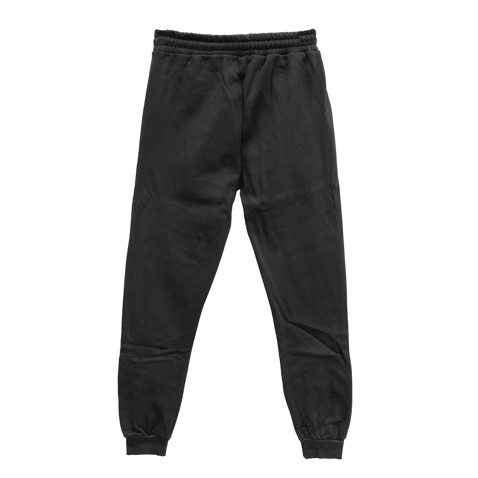 Ανδρική φόρμα παντελόνια fleece με λάστιχο Μαύρο ANSIN