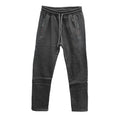 Ανδρική φόρμα παντελόνια fleece ίσια γραμμή Γκρι ANSIN