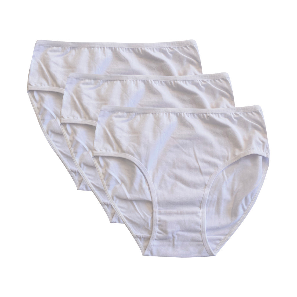 Γυναικεία σπλι βαμβακερά 3pack Λευκό ANSIN