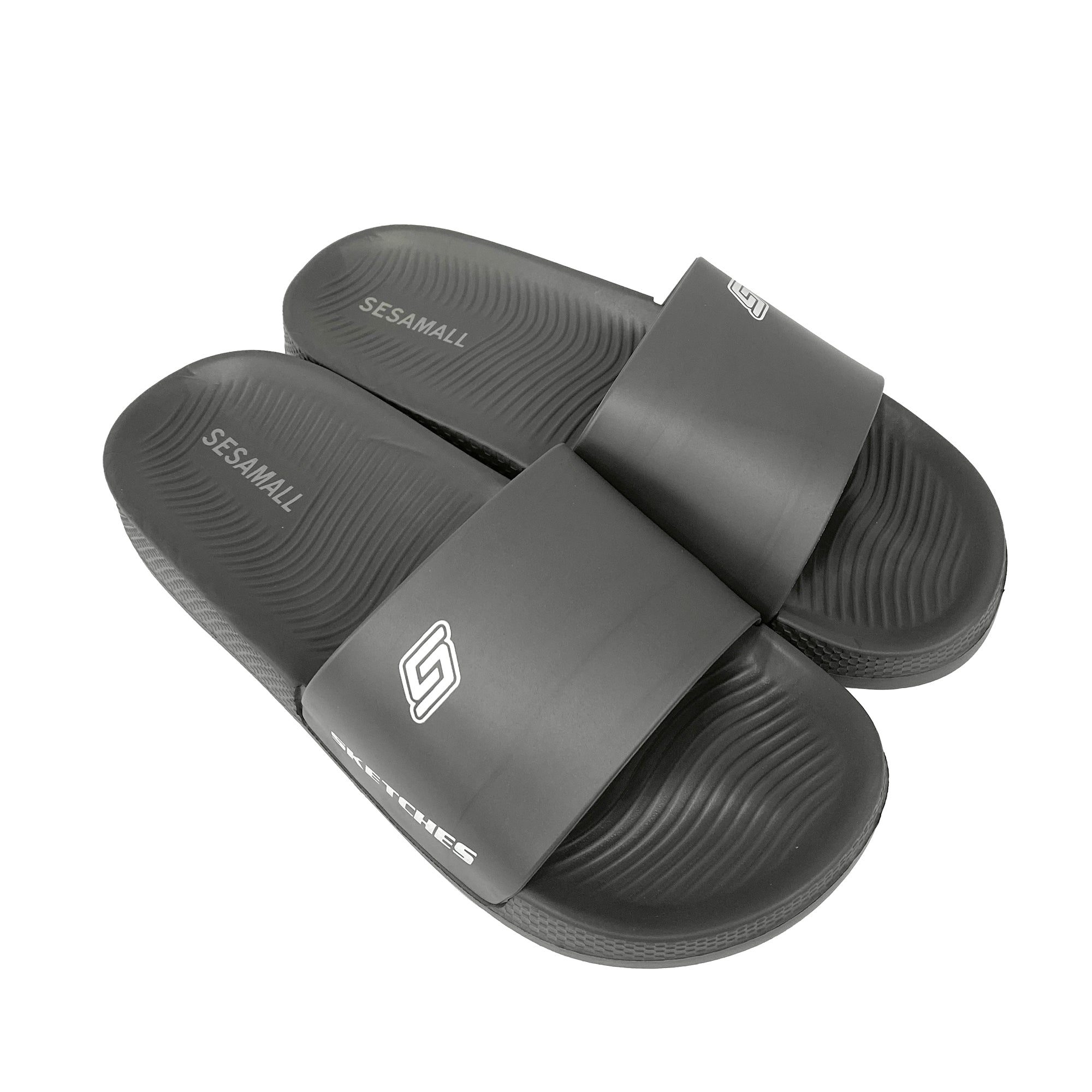 Ανδρικές καλοκαιρινές παντόφλες Slides Γκρι ANSIN