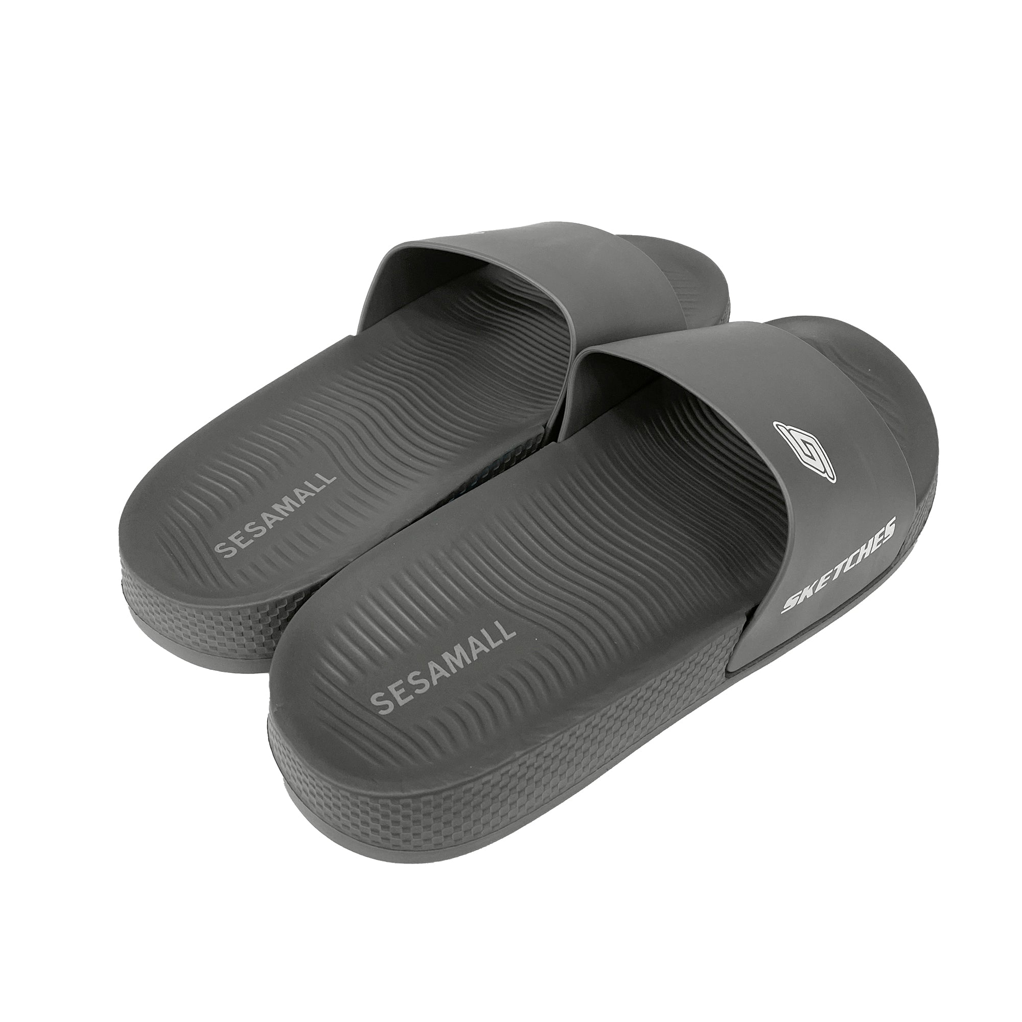 Ανδρικές καλοκαιρινές παντόφλες Slides Γκρι ANSIN