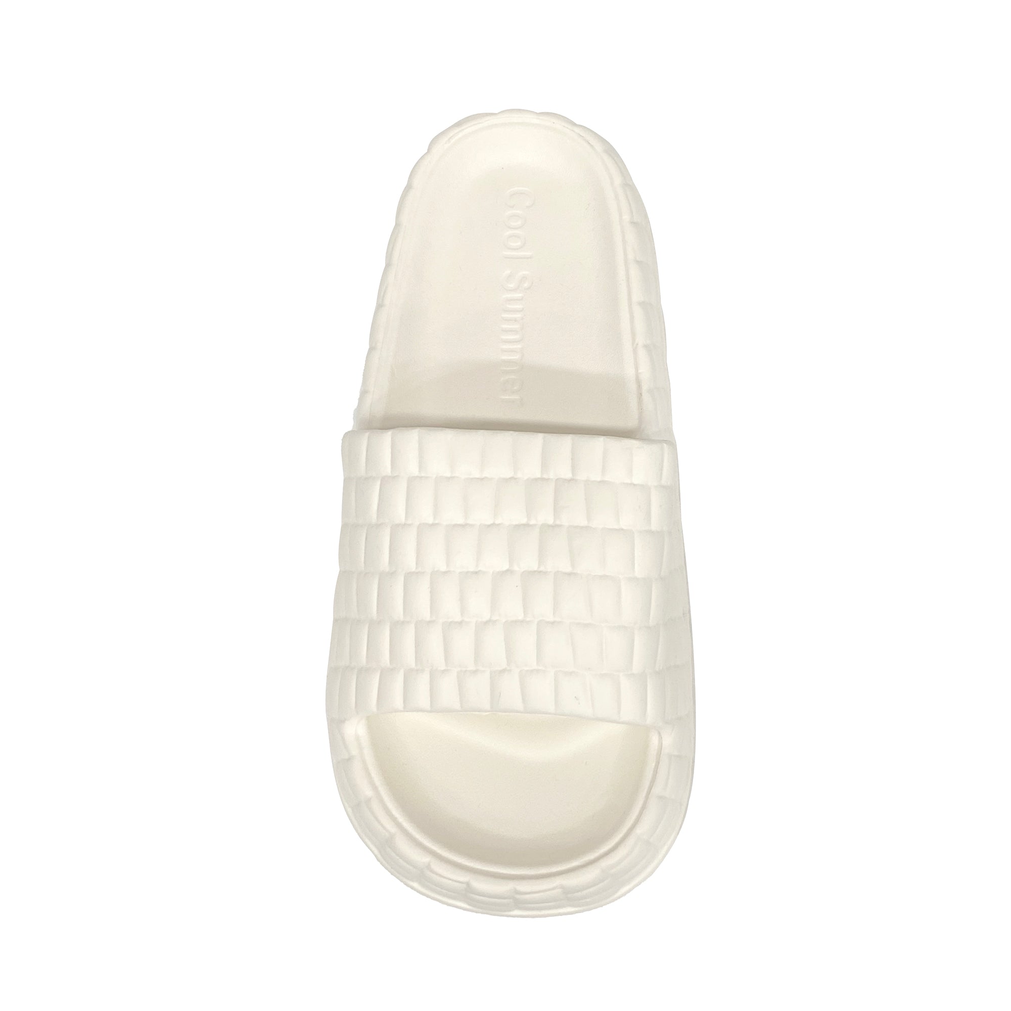 Γυναικείες Καλοκαιρινές Παντόφλες Slides Ελαφριές Λευκό ANSIN