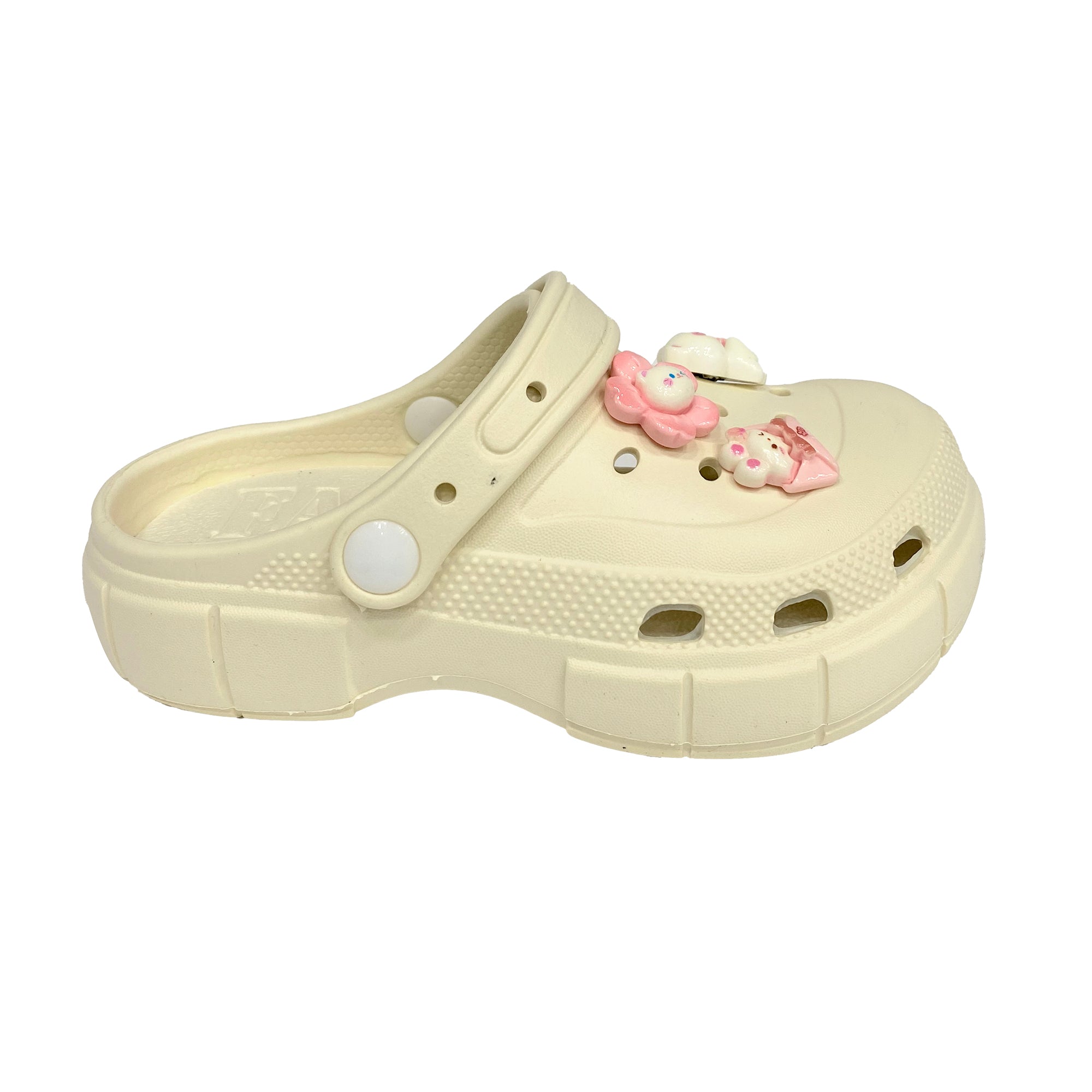 Κοριτσίστικα σαμπό με αποσπωμένα διακοσμητικά 24-29 Μπεζ ANSIN