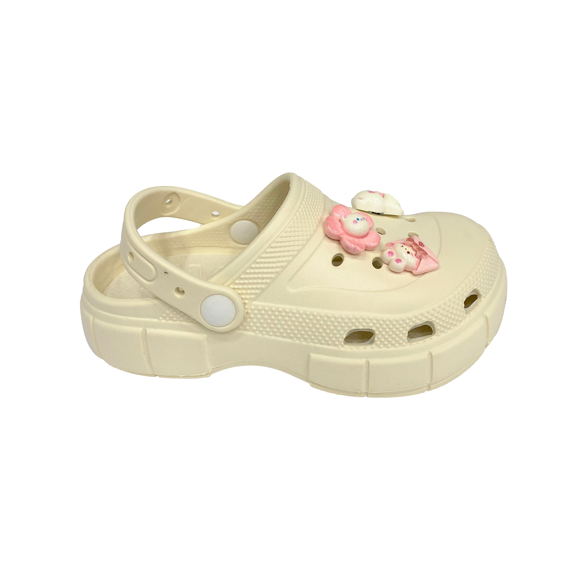 Κοριτσίστικα σαμπό με αποσπωμένα διακοσμητικά 24-29 Μπεζ ANSIN