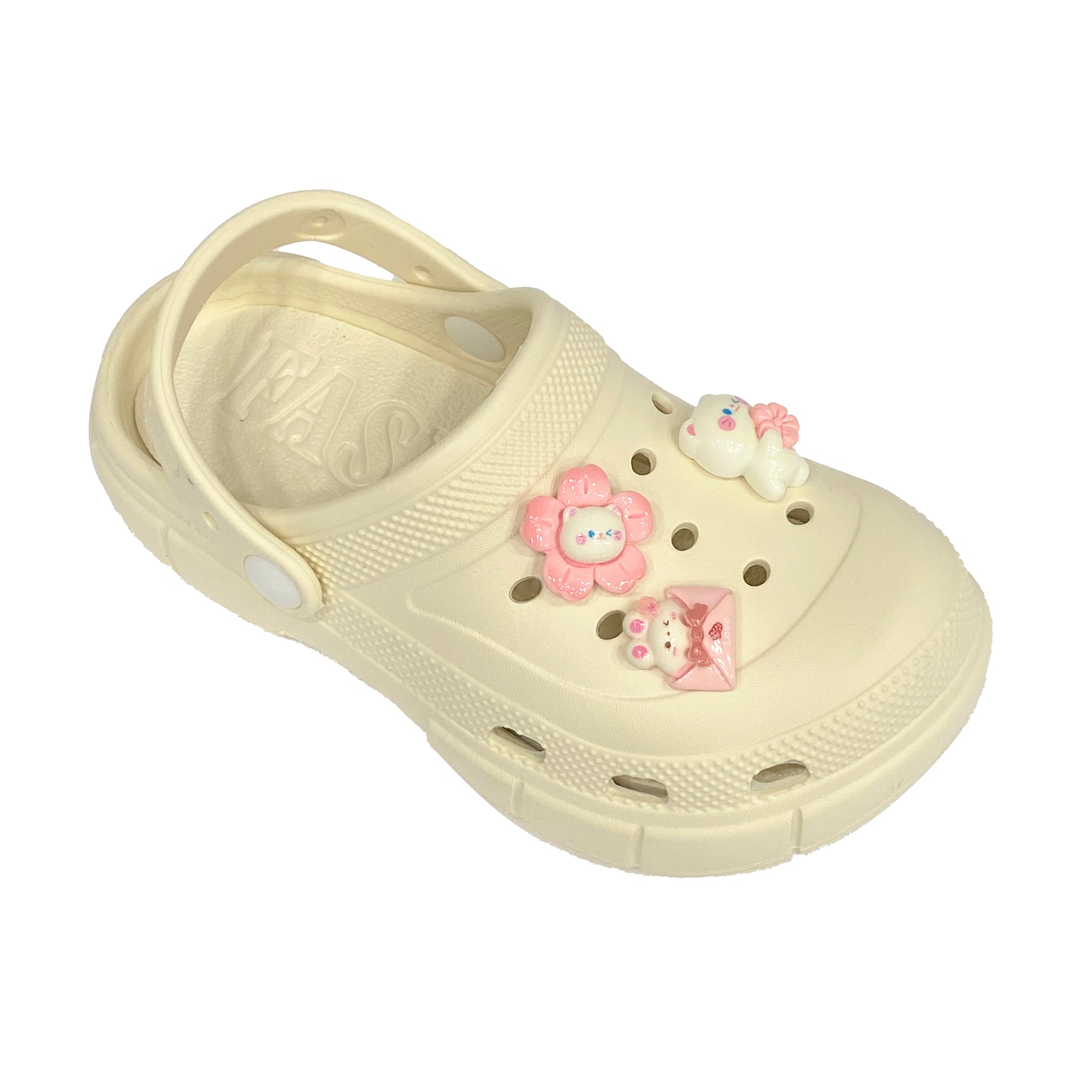 Κοριτσίστικα σαμπό με αποσπωμένα διακοσμητικά 24-29 Μπεζ ANSIN