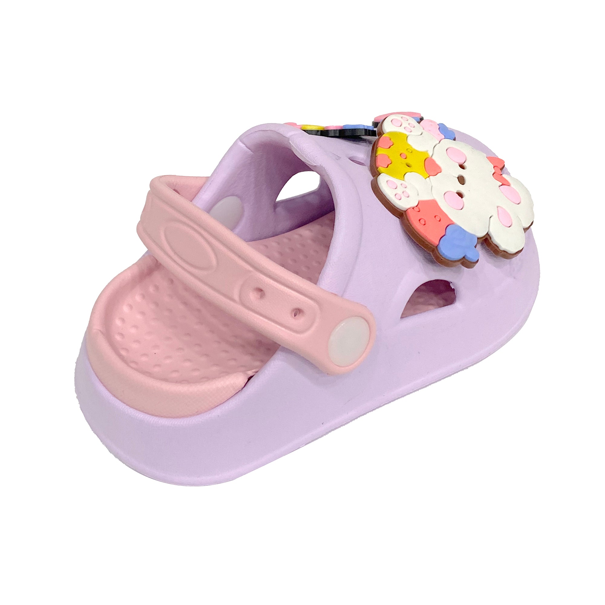 Κοριτσίστικα σαμπό με αποσπωμένα διακοσμητικά 18-23 Λιλά ANSIN