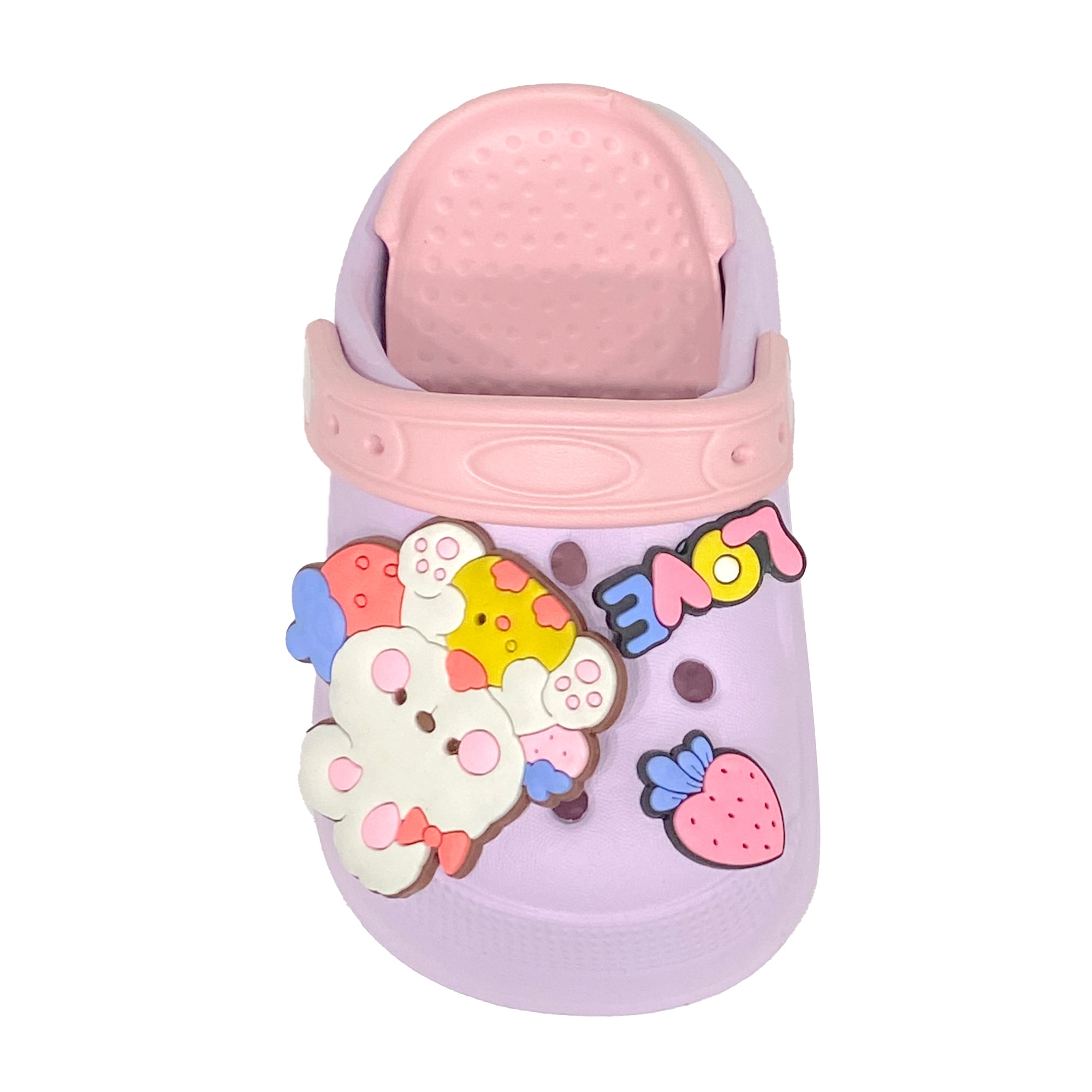 Κοριτσίστικα σαμπό με αποσπωμένα διακοσμητικά 18-23 Λιλά ANSIN