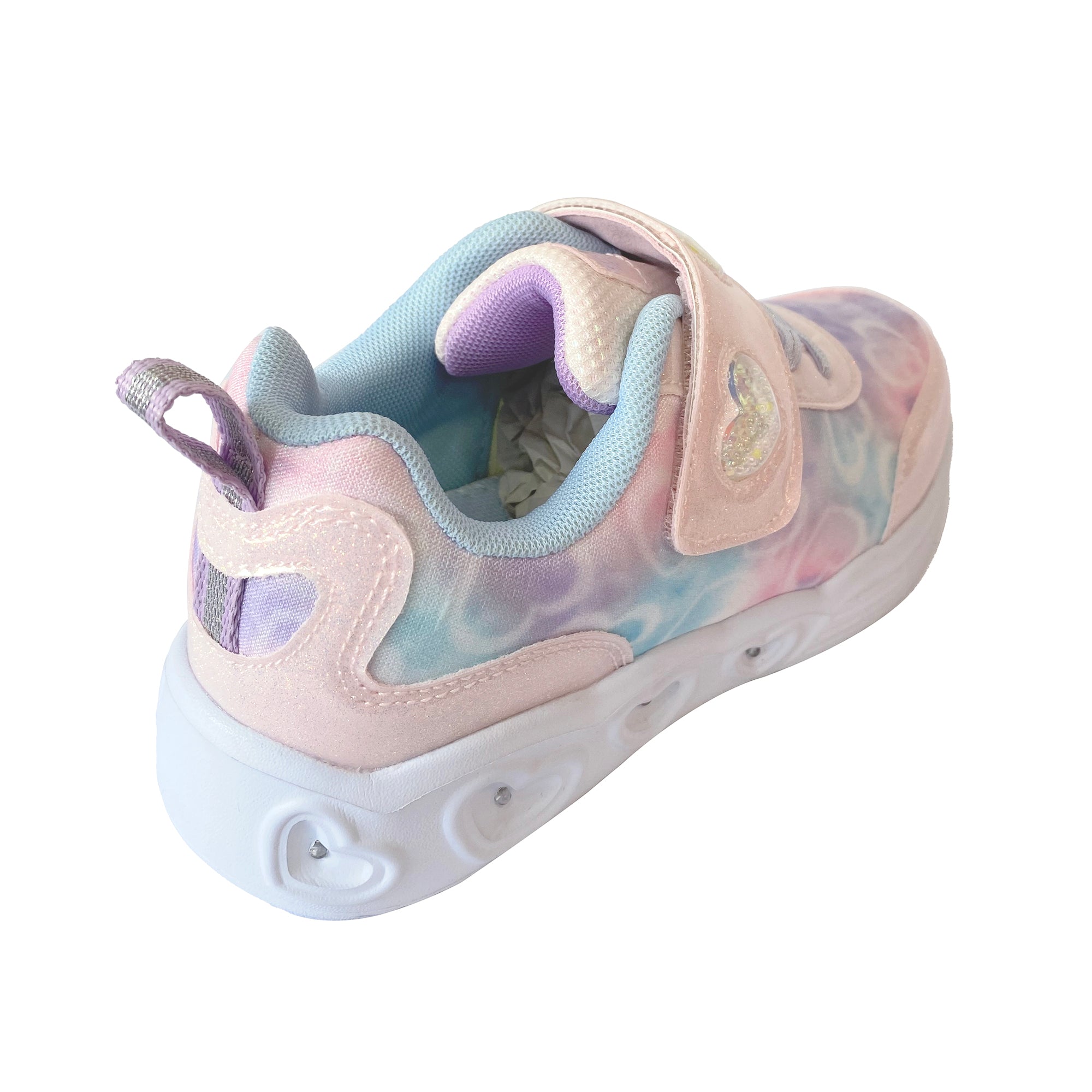 Κοριτσίστικα αθλητικά παπούτσια με φωτάκια (30-35) Λιλά ANSIN