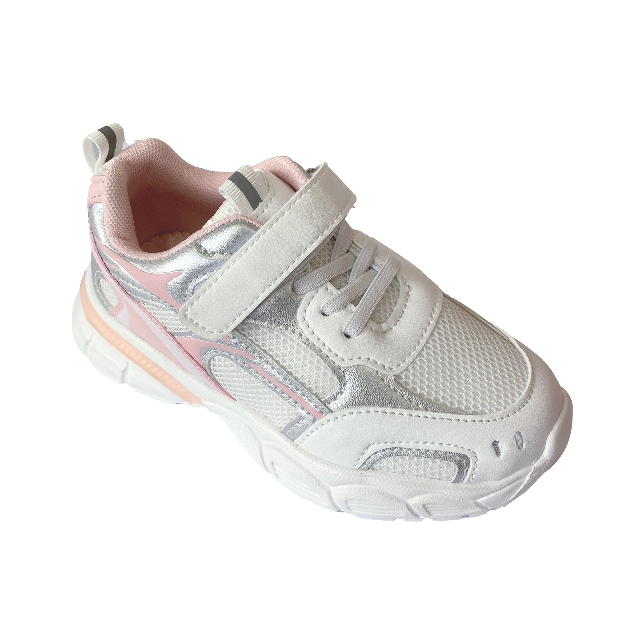 Κοριτσίστικα αθλητικά παπούτσια με σκρατς (25-30) Ροζ/Λευκό ANSIN