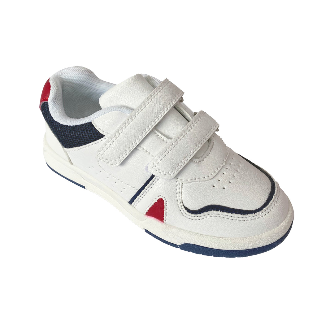 Αγορίστικα παπούτσια sneakers με σκρατς 31-36 Λευκό ANSIN