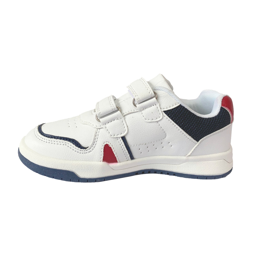 Αγορίστικα παπούτσια sneakers με σκρατς 31-36 Λευκό ANSIN