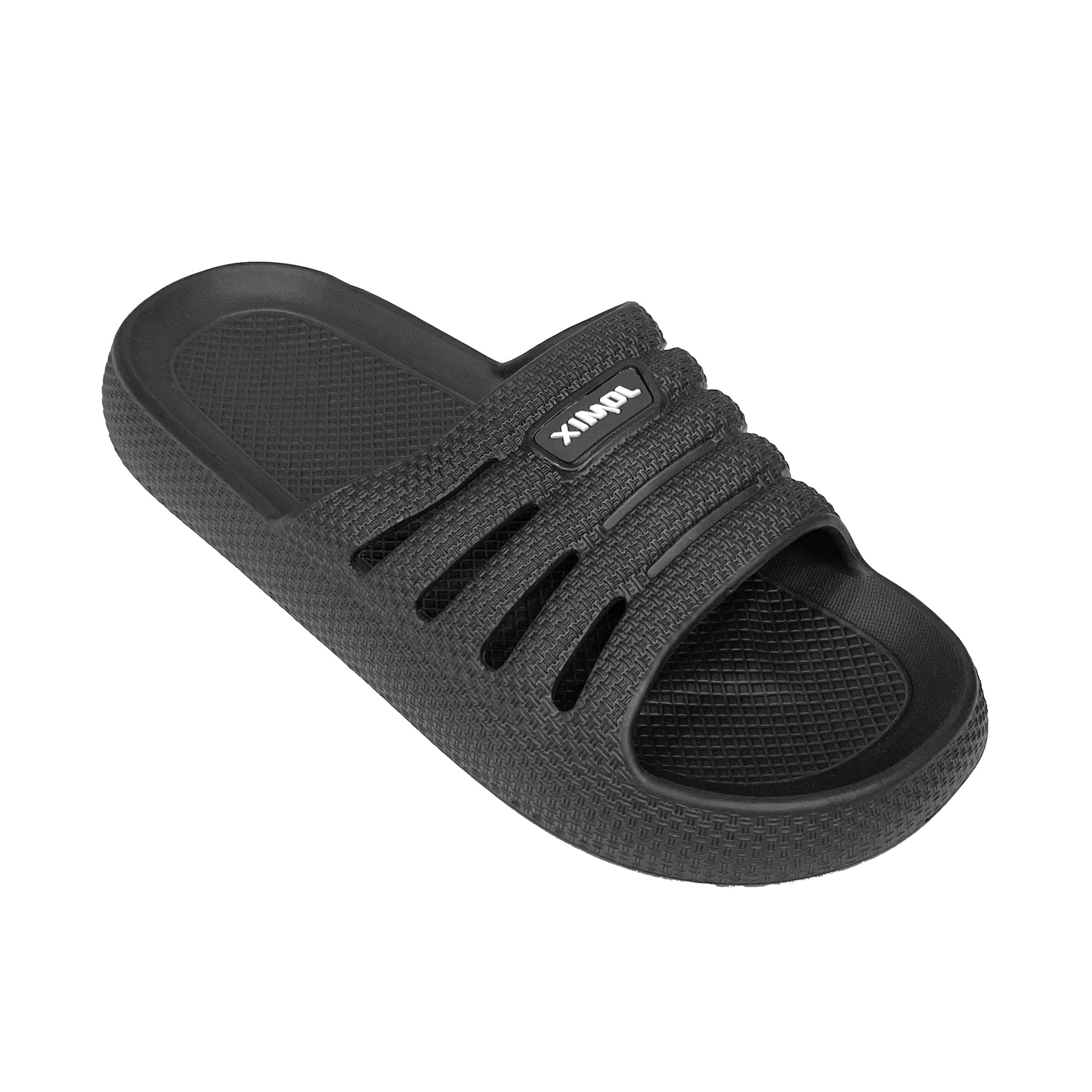 Ανδρικές καλοκαιρινές παντόφλες μεγάλα μεγέθη (44-48) Μαύρο ANSIN