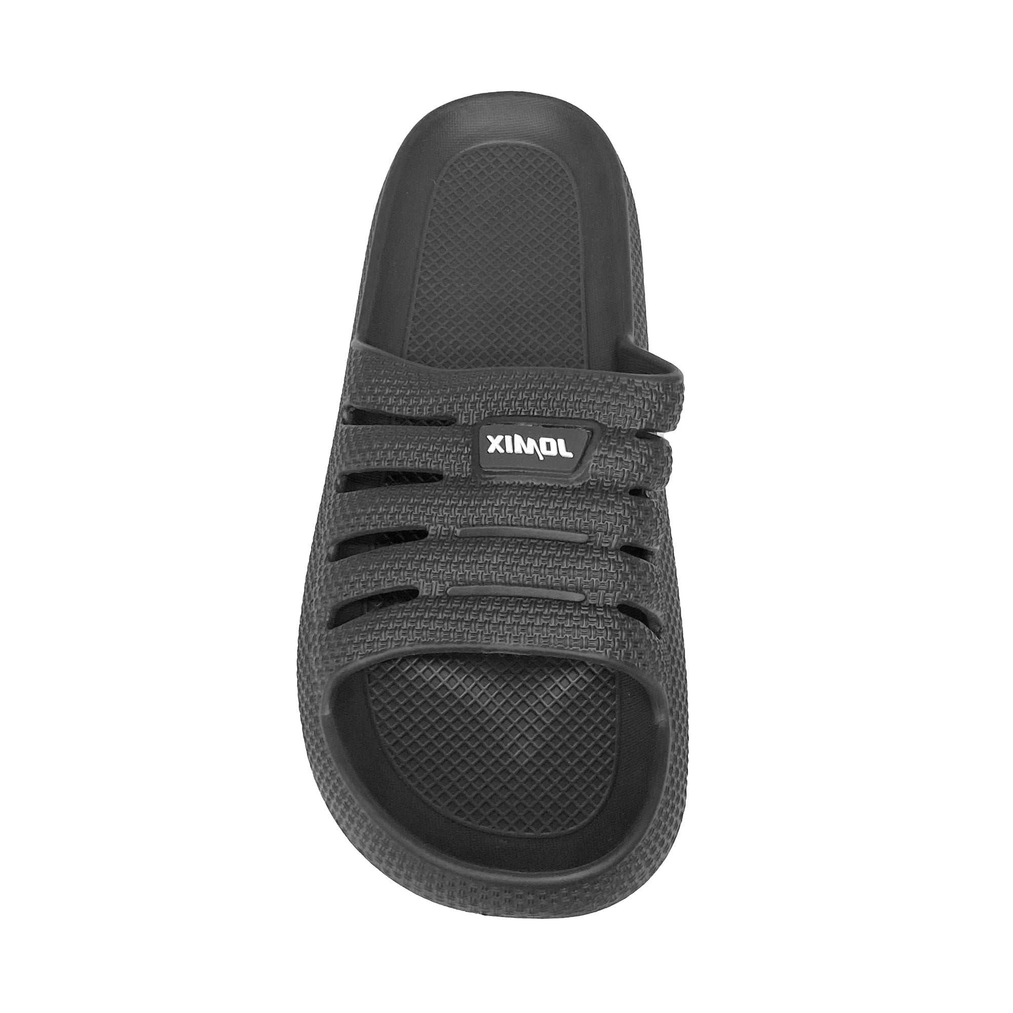 Ανδρικές καλοκαιρινές παντόφλες μεγάλα μεγέθη (44-48) Μαύρο ANSIN