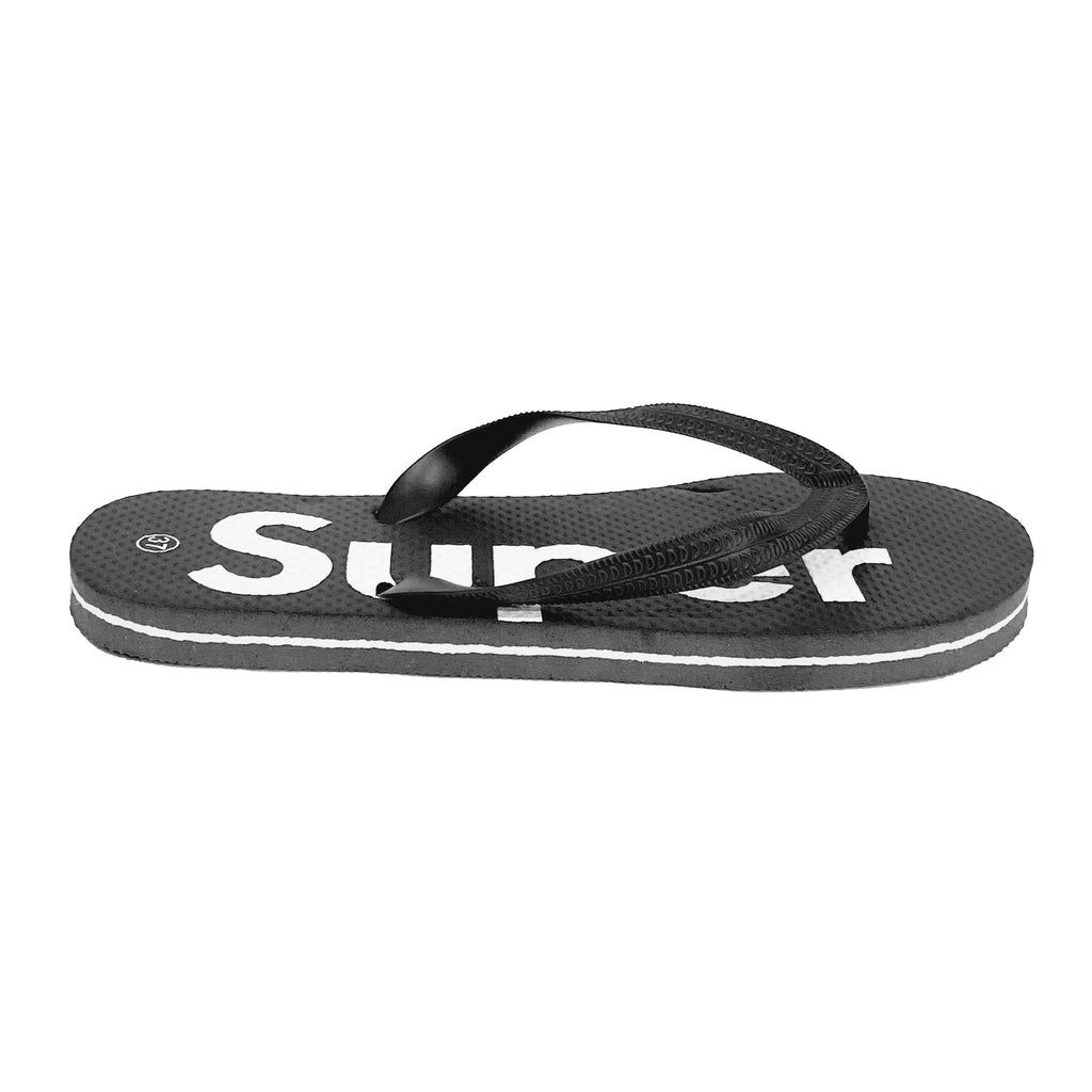 Unisex σαγιονάρες SUPER flip-flops Μαύρο ANSIN