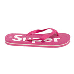Γυναικείες σαγιονάρες SUPER flip-flops Φούξια ANSIN