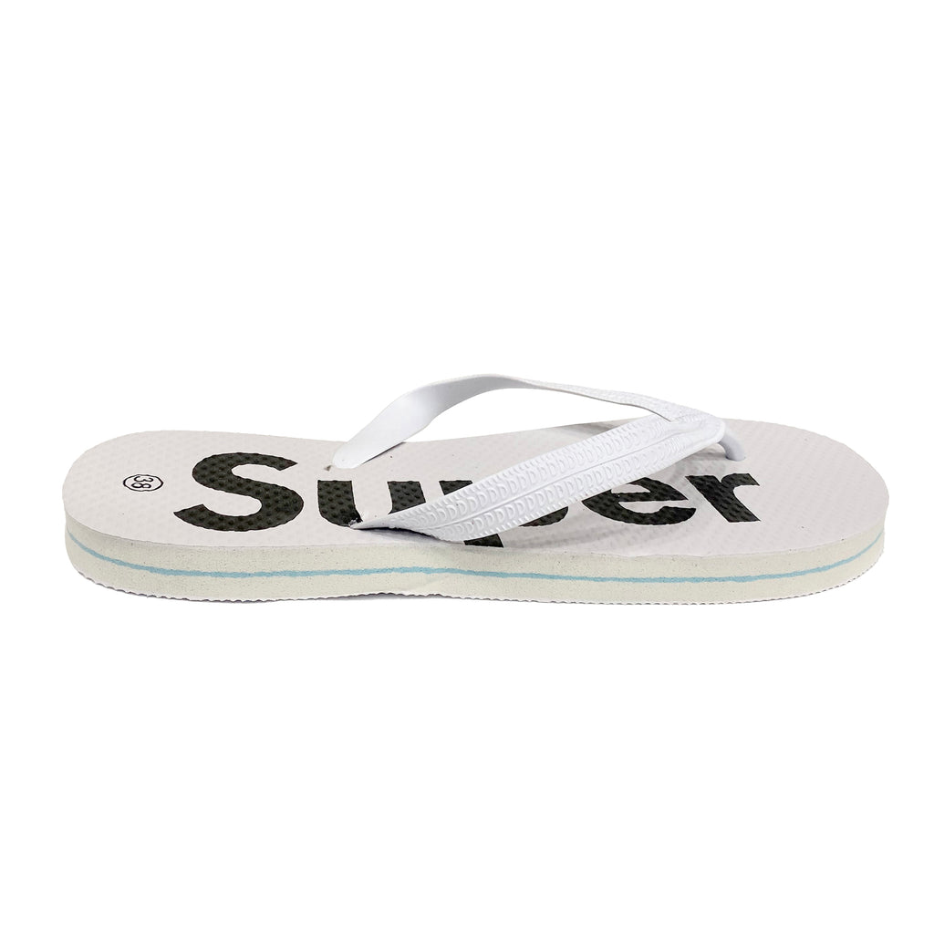 Unisex σαγιονάρες SUPER flip-flops Λευκό ANSIN