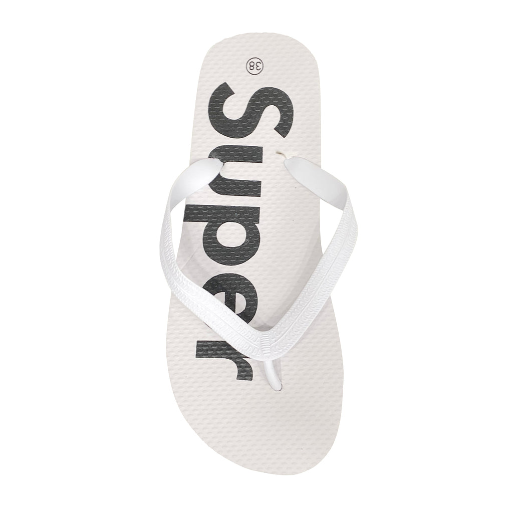 Unisex σαγιονάρες SUPER flip-flops Λευκό ANSIN