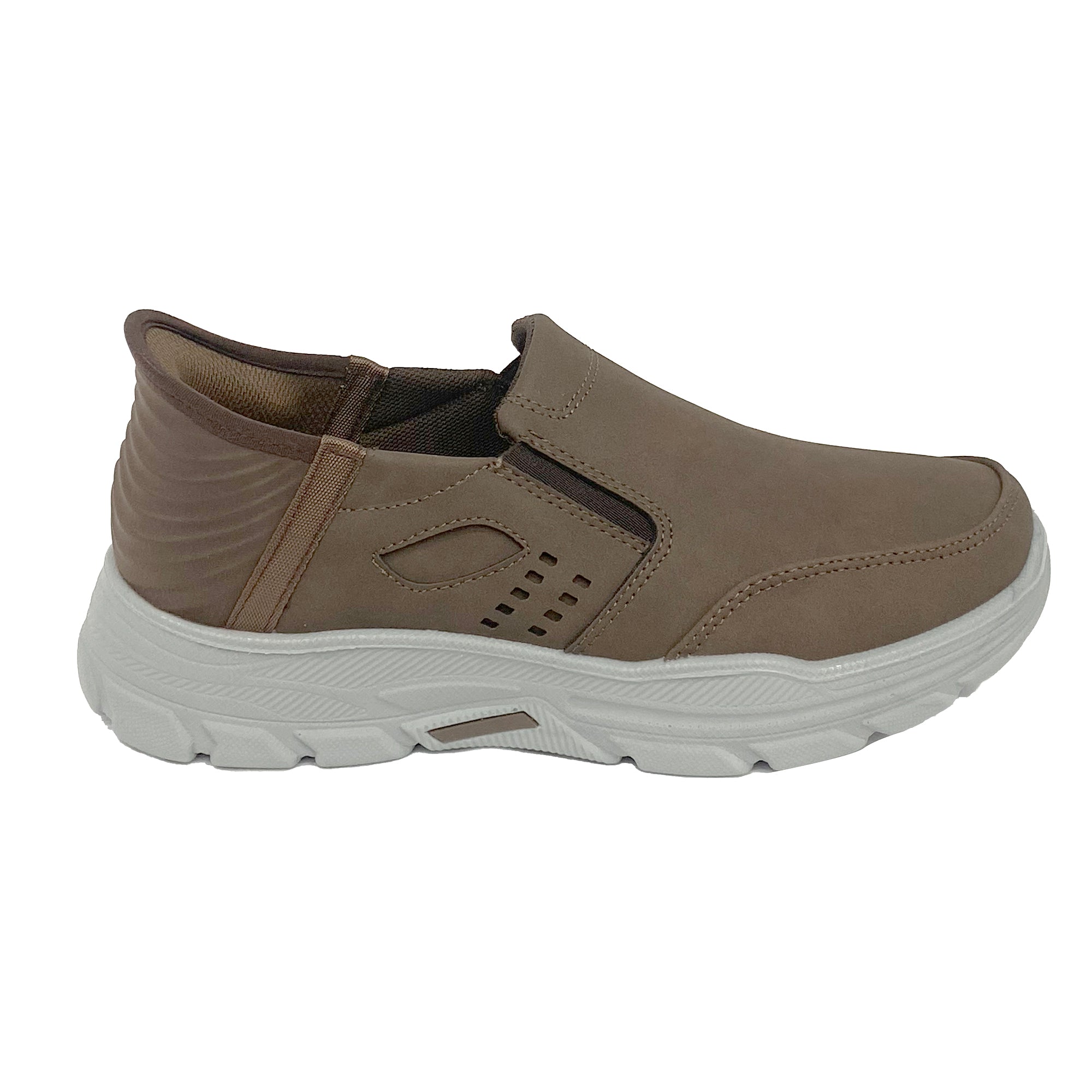 Ανδρικά αθλητικά παπούτσια slip-on Καφέ ANSIN