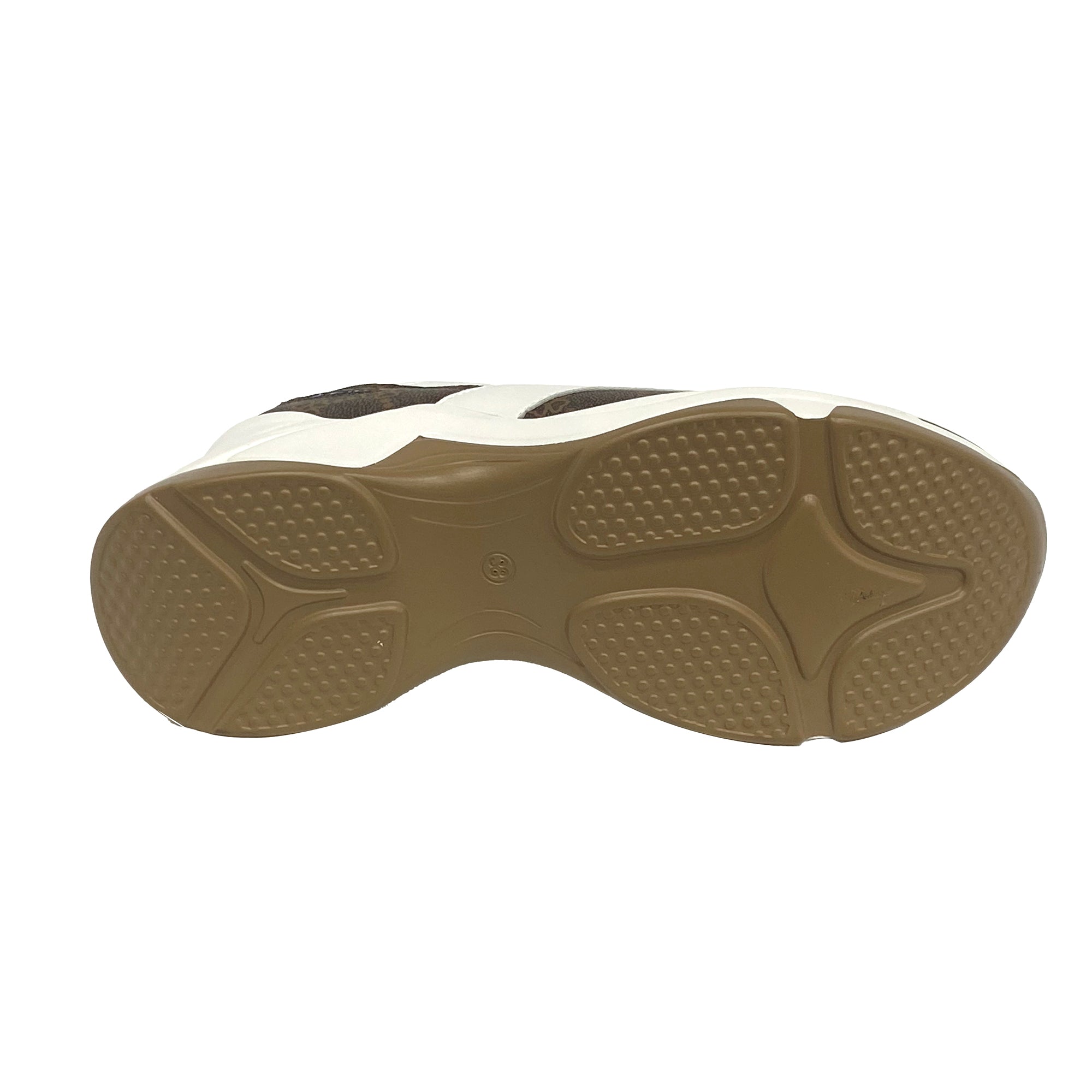 Γυναικεία sneakers με τακούνι 6.5 cm Λευκό ANSIN