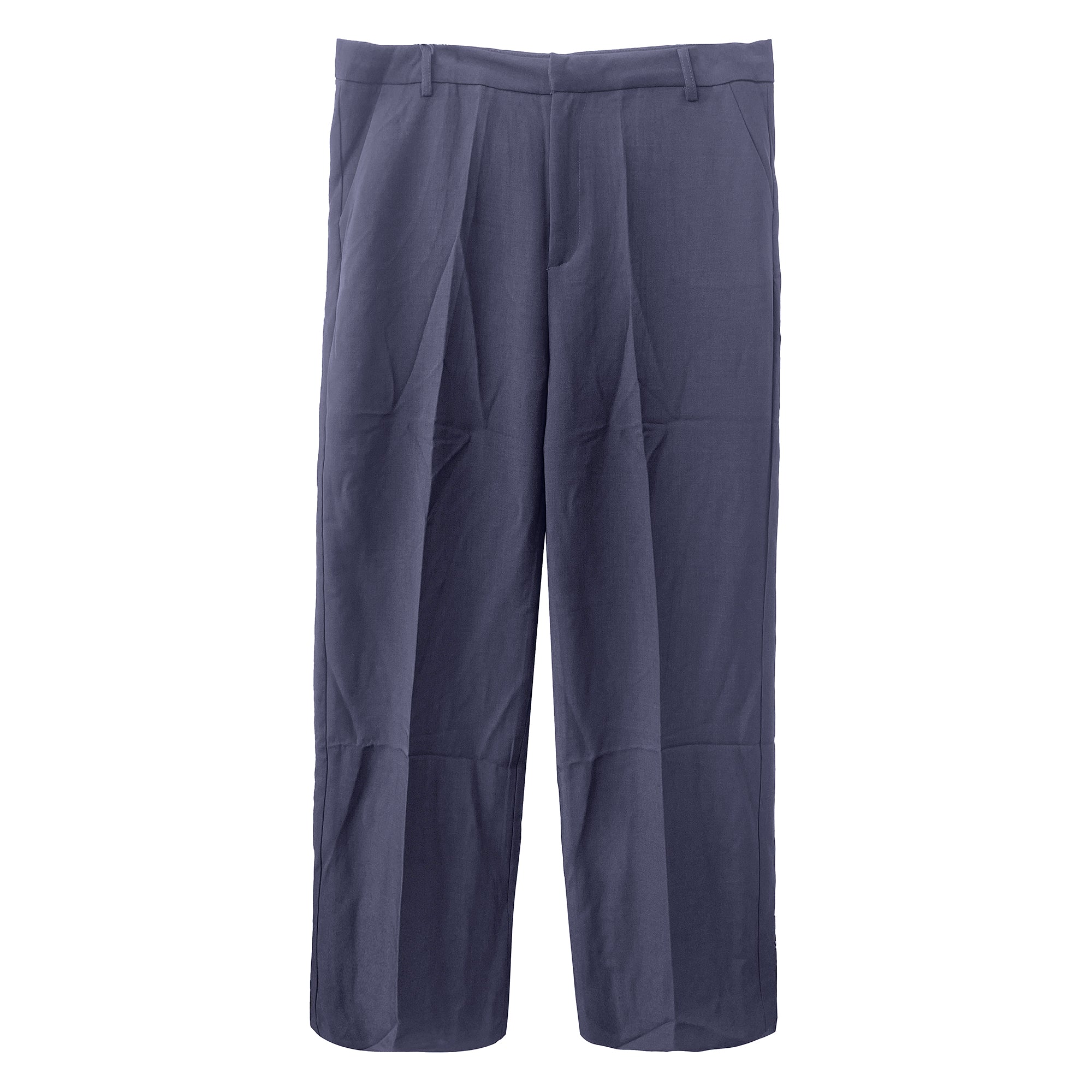 Γυναικεία παντελόνα υφασμάτινα Μπλε ANSIN