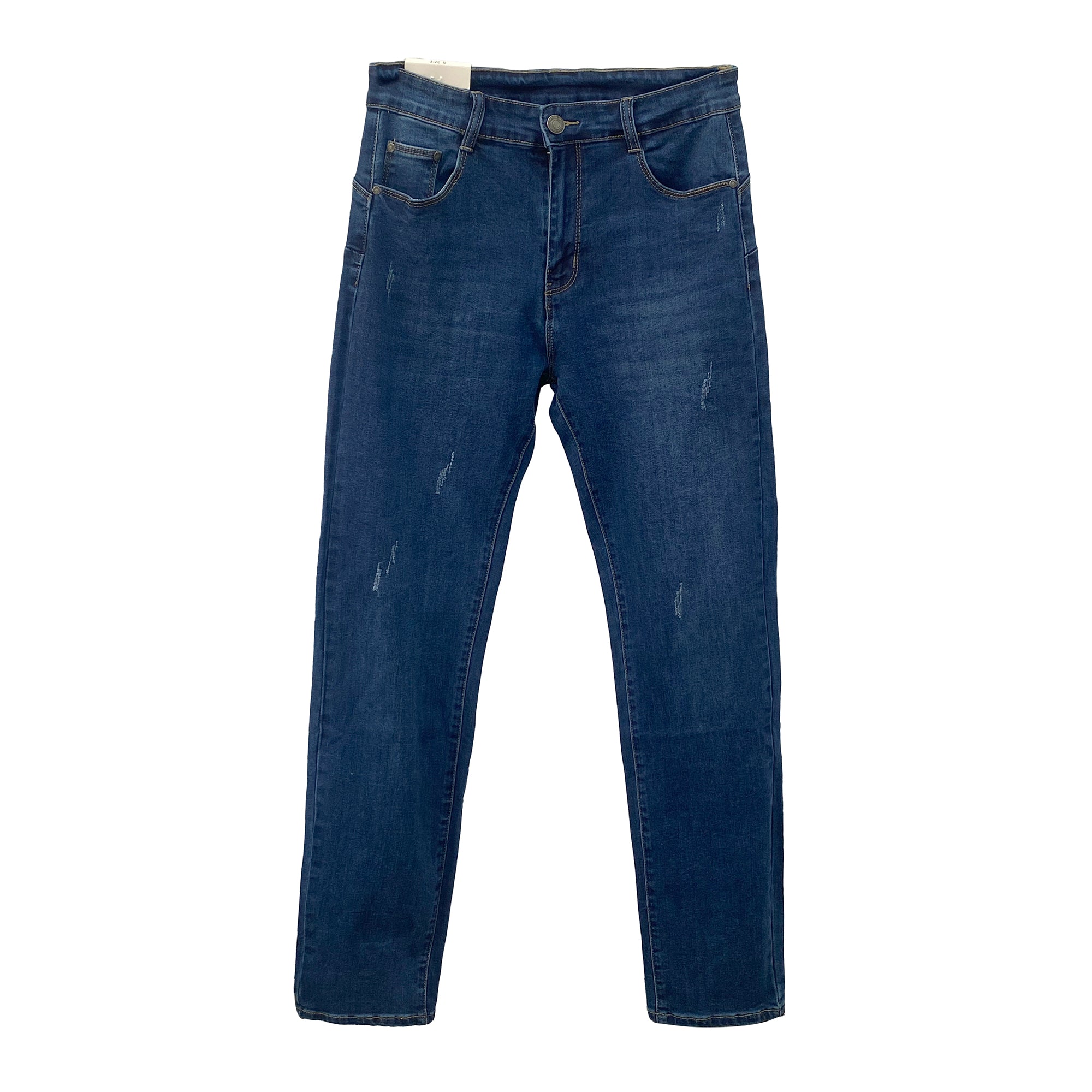 Γυναικείο τζιν παντελόνι ελαστικό Μπλε ANSIN