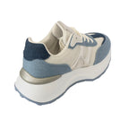 Γυναικεία Denim Sneakers δίσολα Μπλε ANSIN