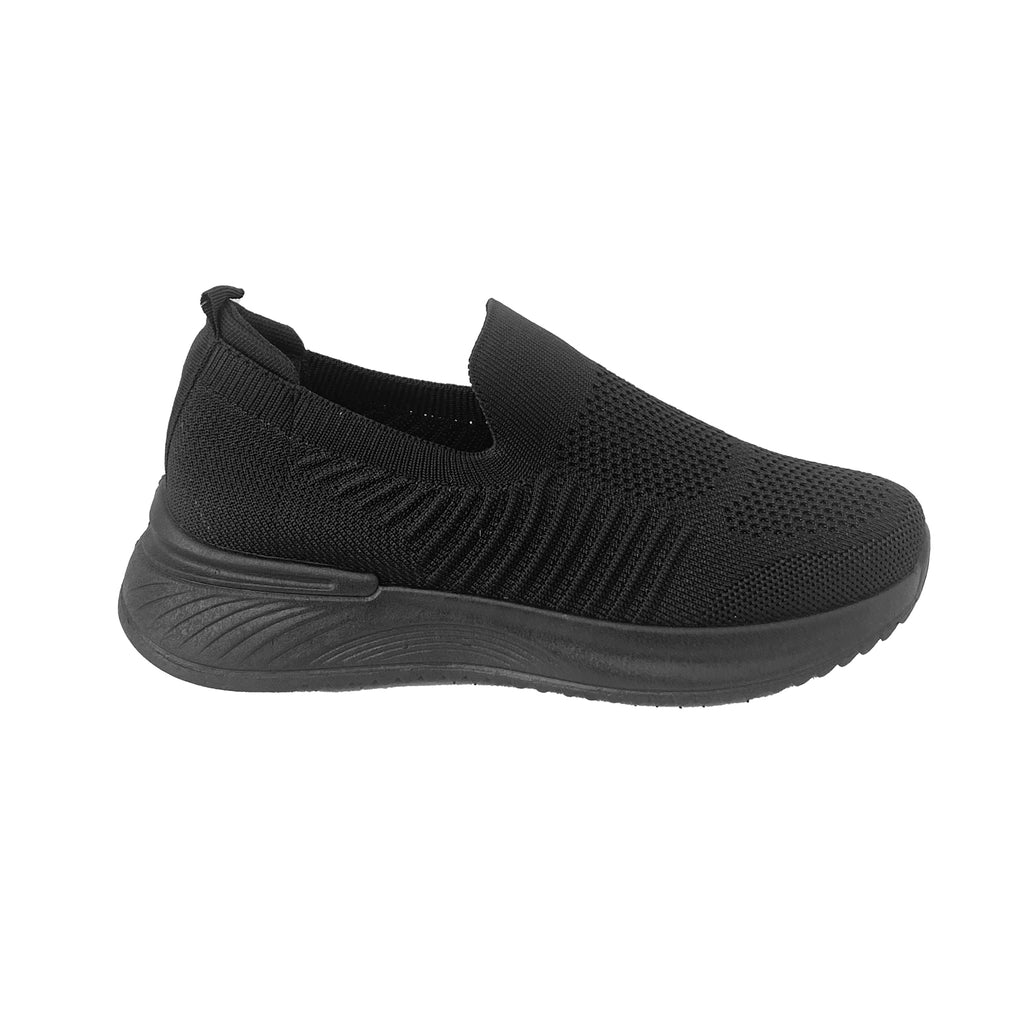 Γυναικεία αθλητικά παπούτσια πάνινα slip-on Μαύρο ANSIN