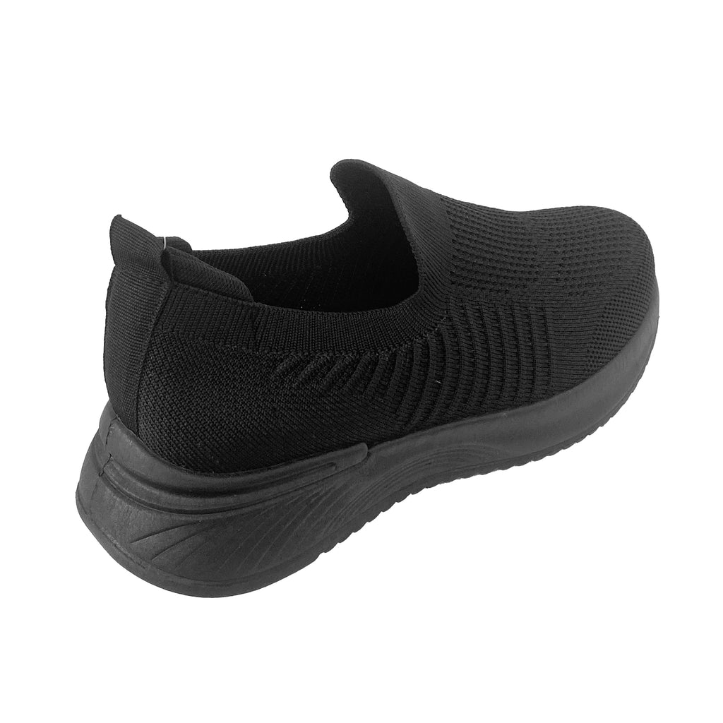Γυναικεία αθλητικά παπούτσια πάνινα slip-on Μαύρο ANSIN