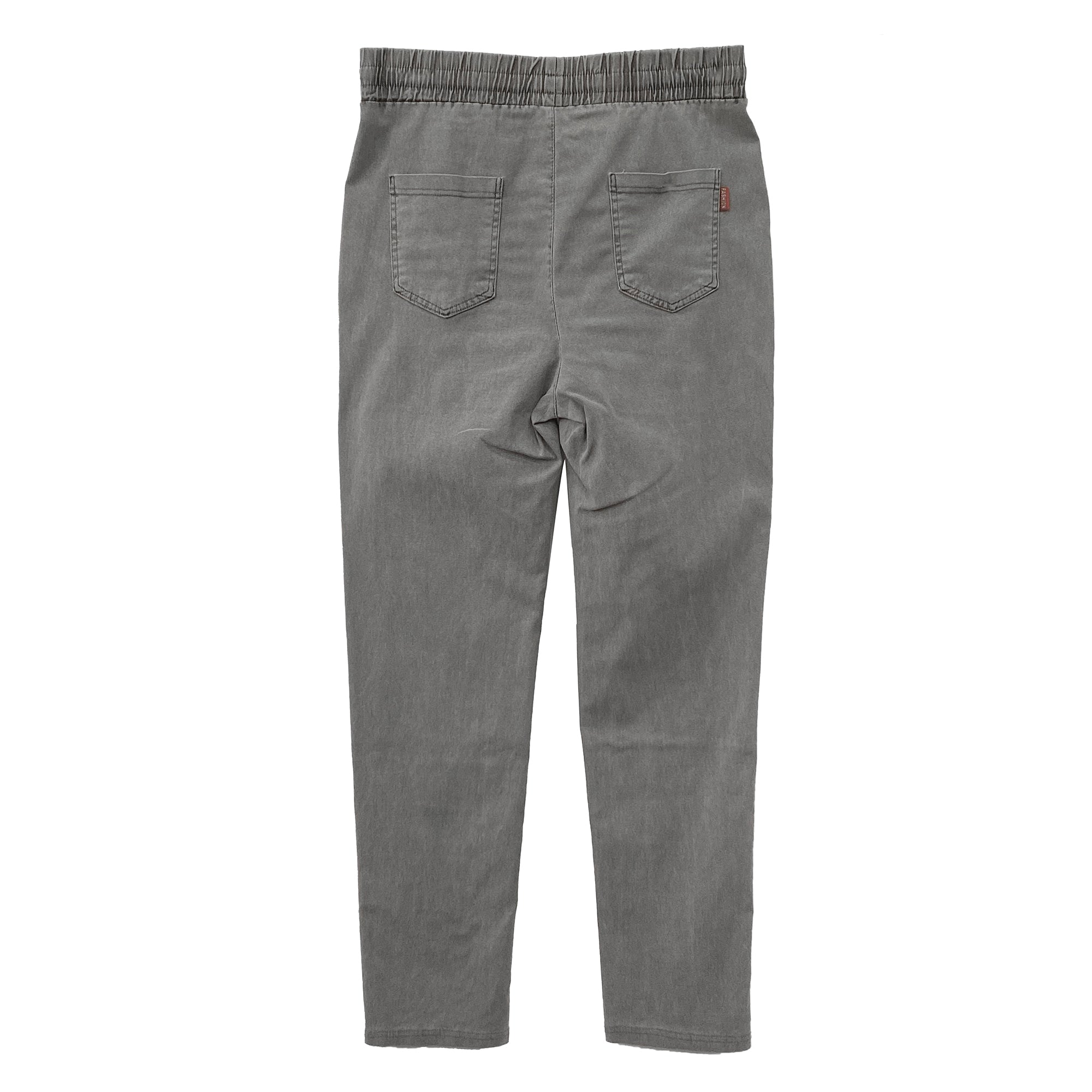 Γυναικείο τζιν παντελόνι ελαστικό με λάστιχο Γκρι ANSIN