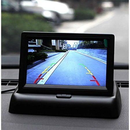 Αναδιπλούμενη οθόνη αυτοκινήτου TFT-LCD Monitor 4.3" OEM