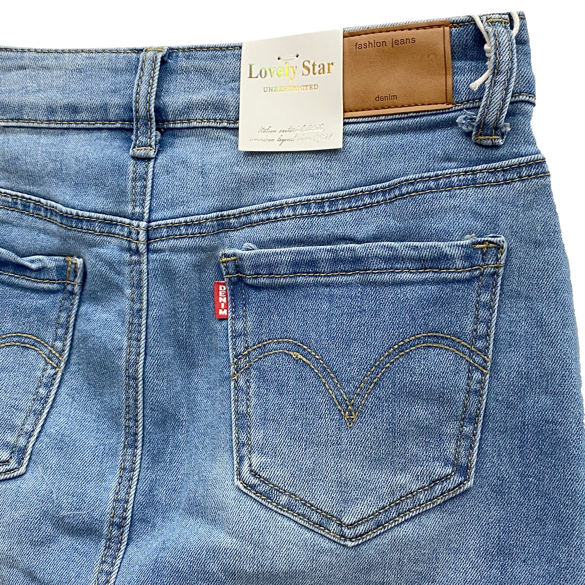 Γυναικεία mini τζιν φούστα Μπλε ANSIN