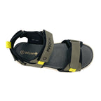 Αγορίστικα πέδιλα με velcro Χακί L123