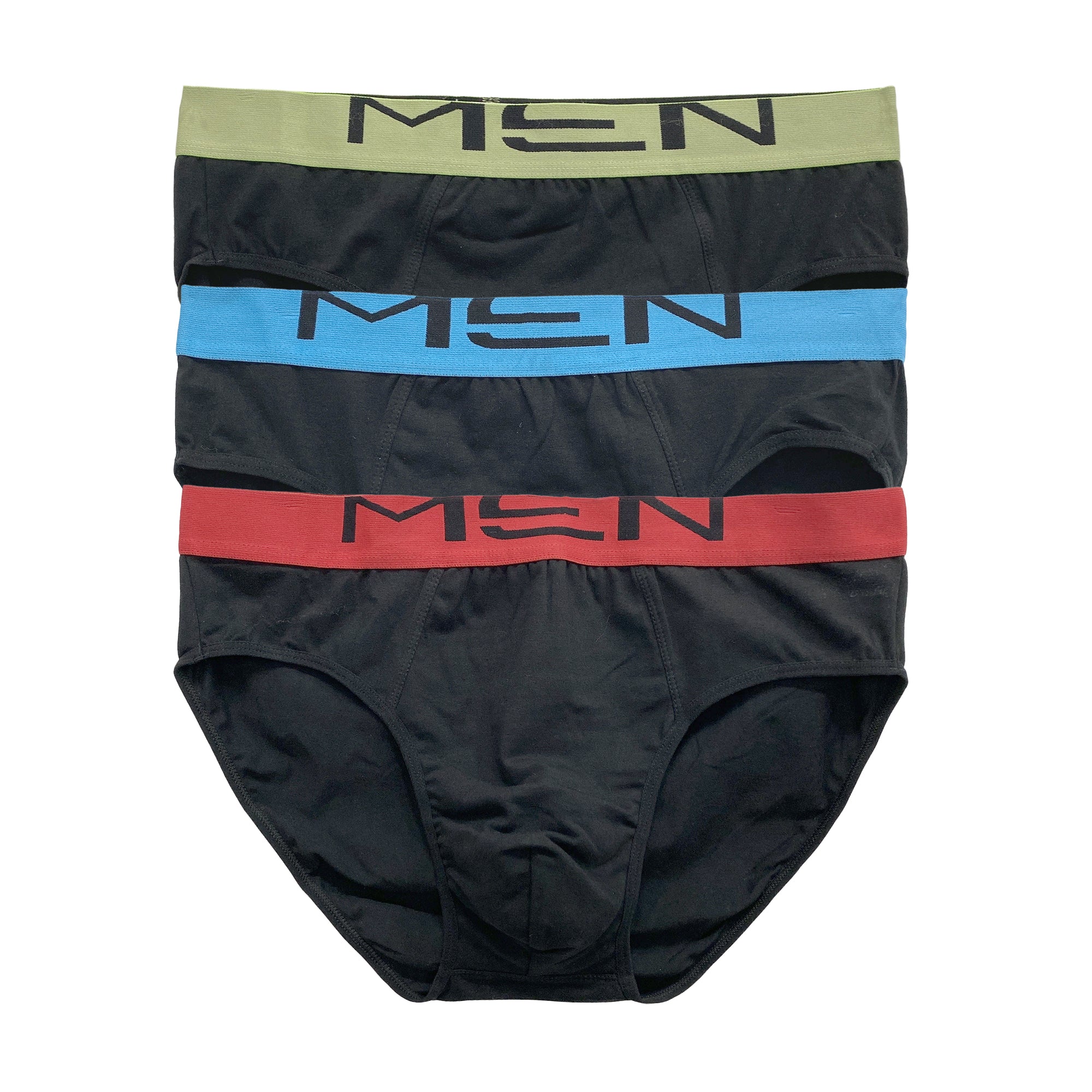 Ανδρικά σλιπάκια βαμβακερά 3pack Μαύρο 37083 ANSIN