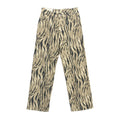 Γυναικείο τζιν παντελόνι animal print Μπεζ/Μαύρο 670 ANSIN