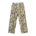 Γυναικείο τζιν παντελόνι animal print Μπεζ/Μαύρο 670 ANSIN
