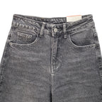 Γυναικείο τζιν παντελόνι mom fit Γκρι 217