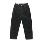 Γυναικείo τζιν παντελόνι mom fit Μαύρο 07713