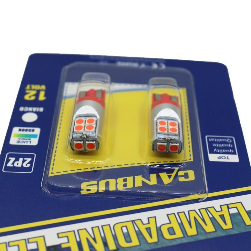 Rchang LED Φώτα αυτοκινήτου Canbus T10 Κόκκινο 12V - Led Lamp RCHANG