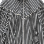 Γυναικείο bomber jacket με ριγές LUMINA Μαύρο LD6123