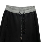 Γυναικείο παντελόνι φόρμας wide leg Μαύρο 8581