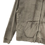 Γυναικείο σετ φόρμας βελουτέ Khaki 9552