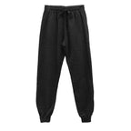 Ανδρική φόρμα παντελόνι βαμβακερή με λάστιχο Μαύρο 101