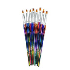 Σετ πινέλα νυχιών Nail Art 8τμχ - 8Pcs Nail Art Brush OEM