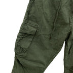Ανδρικά παντελόνια cargo με λάστιχο Army green 200 ANSIN