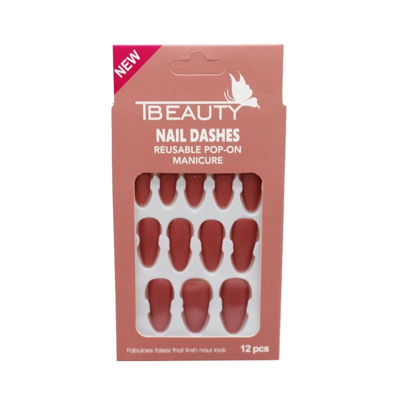 TBeauty Τεχνητά νύχια 12 τμχ - Ψεύτικα νύχια OEM