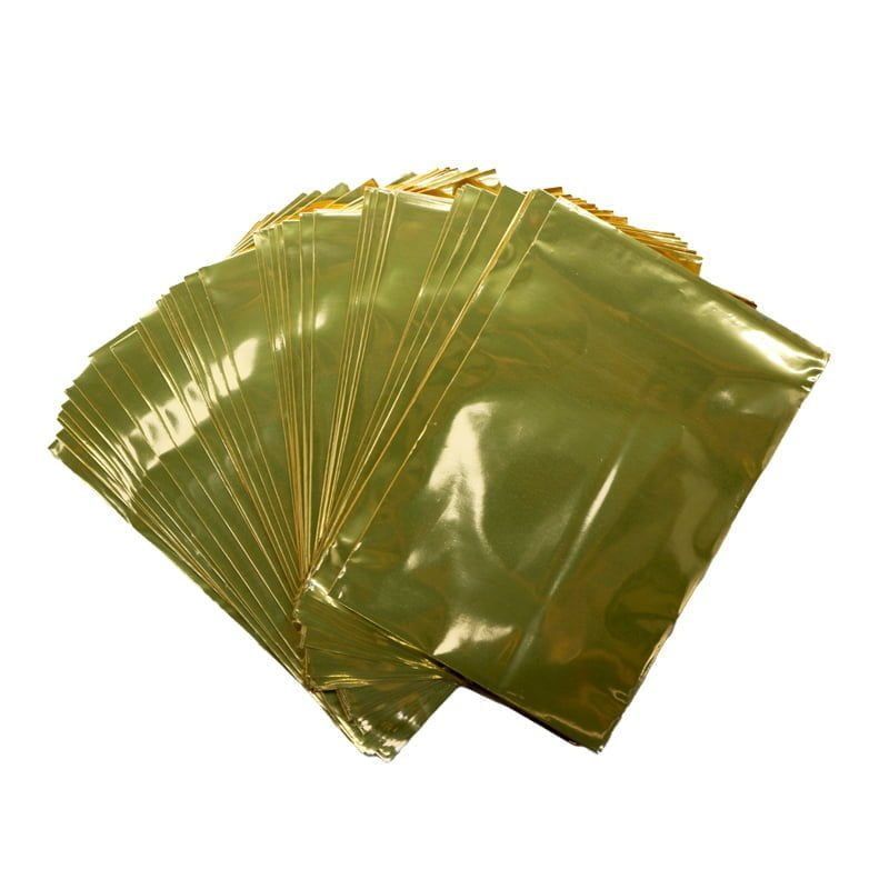Φάκελος αλληλογραφίας χρυσός 50τεμ. 7x10.5cm OEM