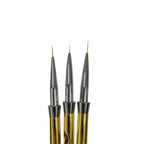 Πινέλα Νυχιών για Nail και Body Art Σετ 3 τεμαχίων OEM